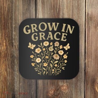 Grow in Grace Coaster