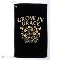 Grow in Grace Golf Towel thumb 0
