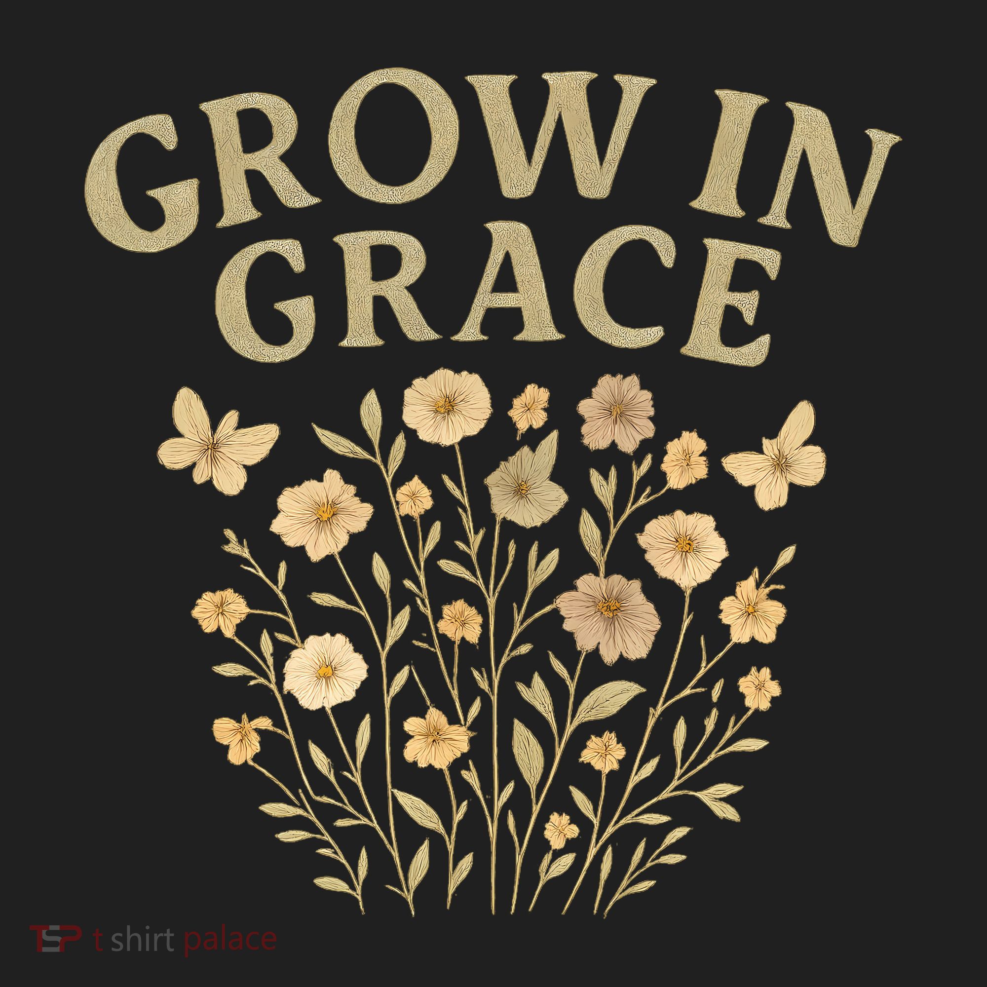Grow in Grace Golf Towel