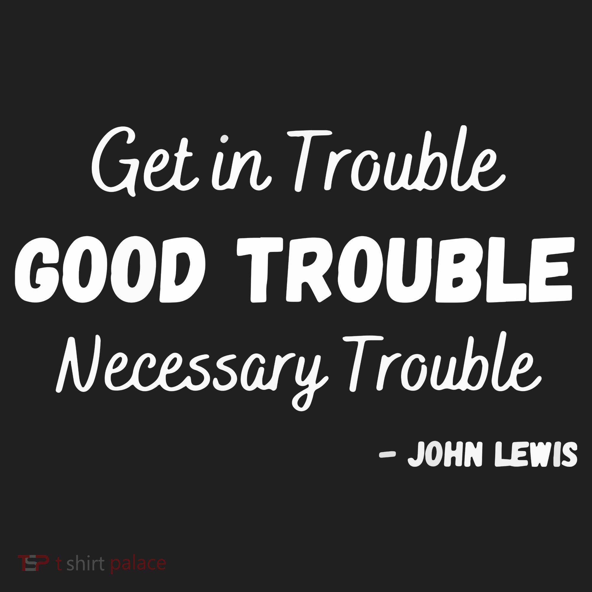 Get In Good Necessary Trouble Civil Rights John Lewis Beanie