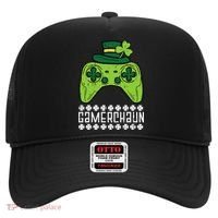 Gamerchaun Irish Gamer Paddys St Patrick Day Hat thumb 0