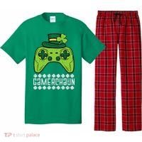 Gamerchaun Irish Gamer Paddys St Patrick Day Pajama Set thumb 0
