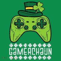 Gamerchaun Irish Gamer Paddys St Patrick Day Mousepad thumb 1