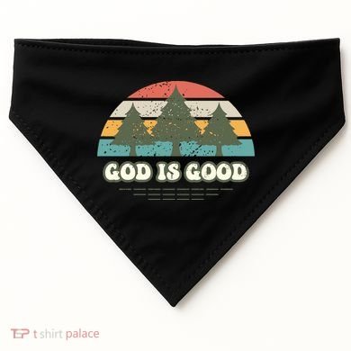 God Is Good USA-Made Doggie Bandana