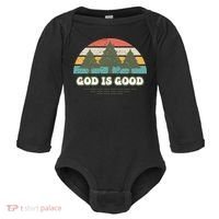 God Is Good Baby Long Sleeve Bodysuit thumb 0