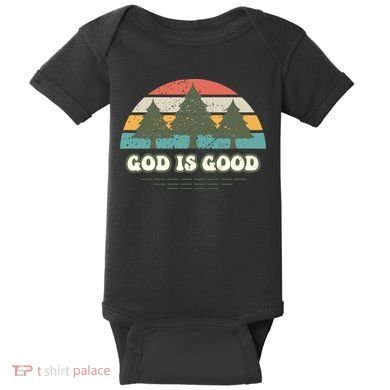 God Is Good Baby Bodysuit