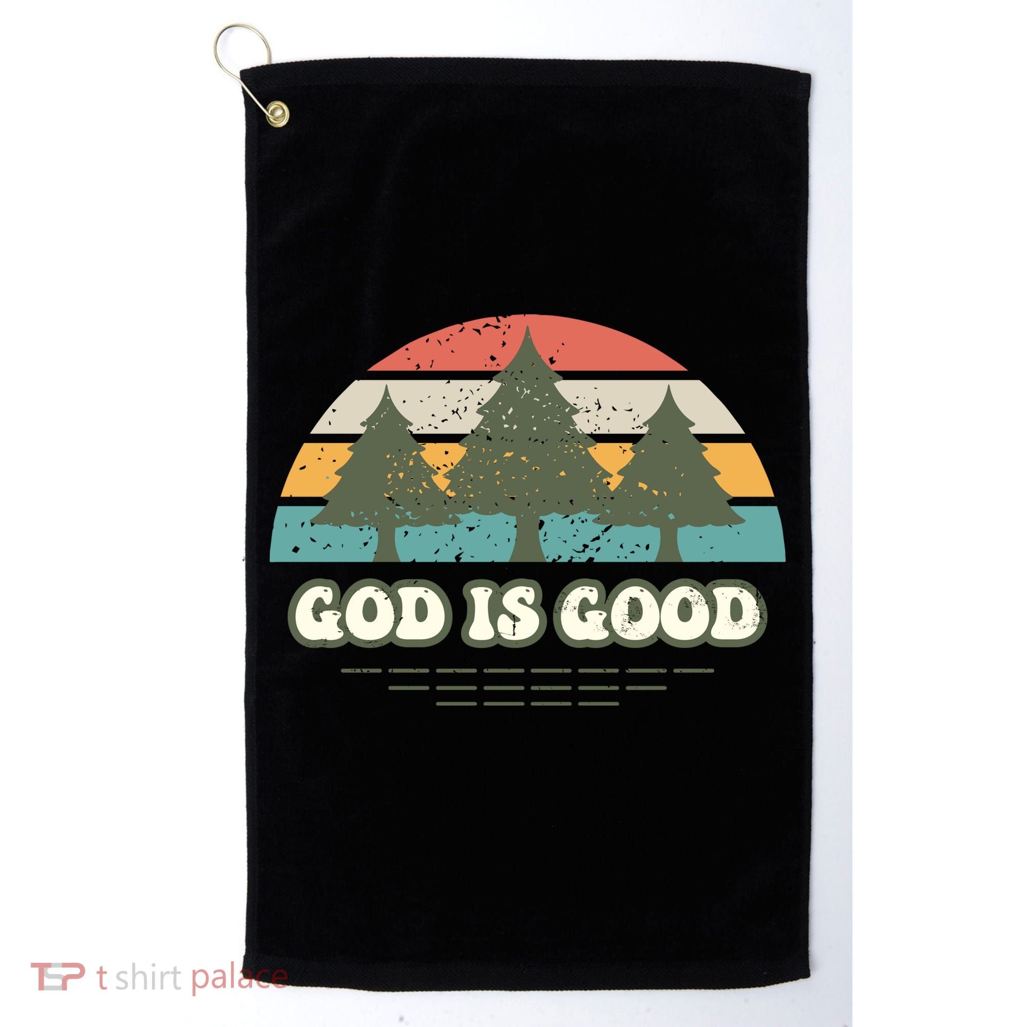 God Is Good Golf Towel