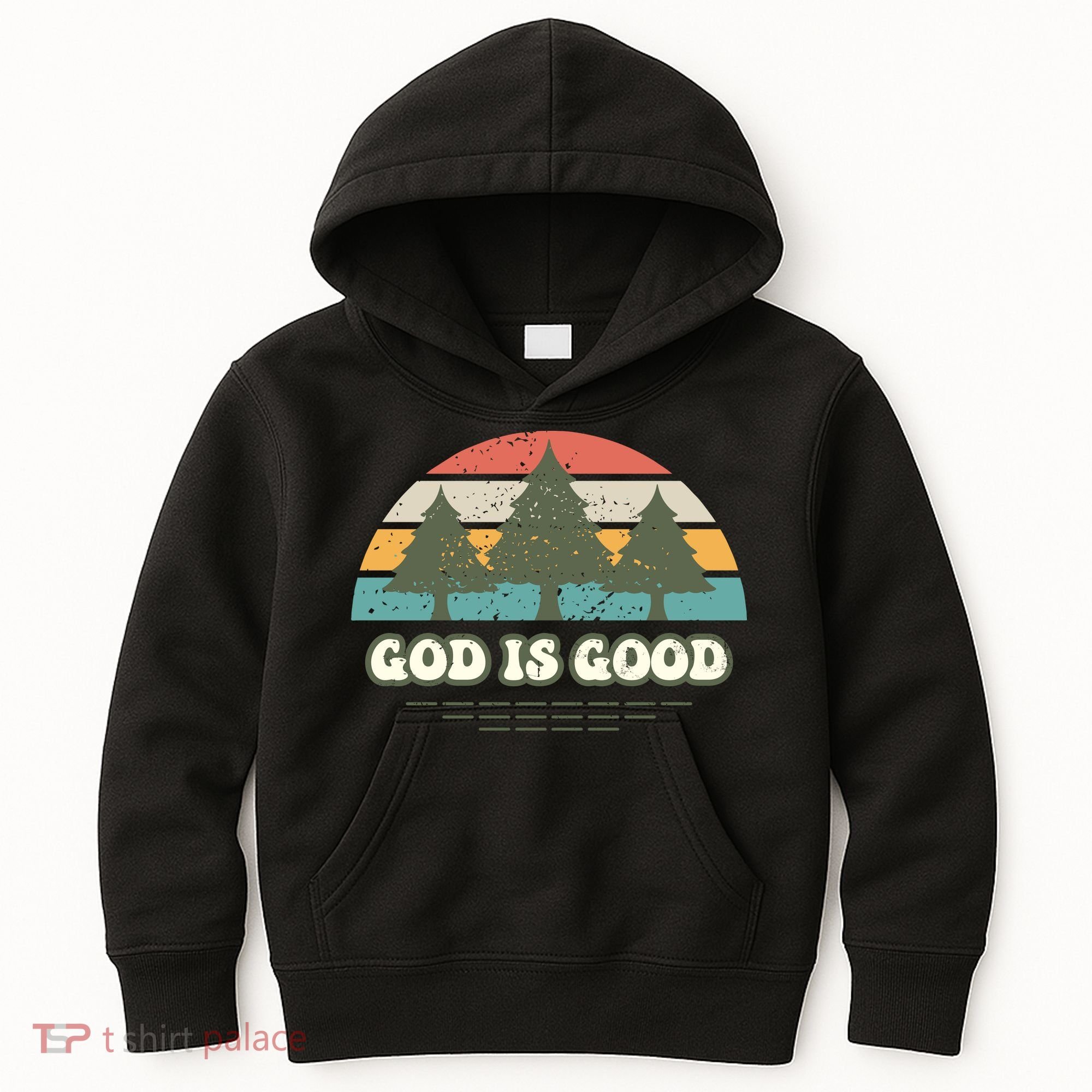God Is Good Kids Hoodie