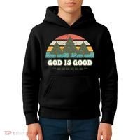 God Is Good Kids Hoodie thumb 4