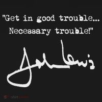 Get In Good Necessary Trouble John Lewis Coaster thumb 2