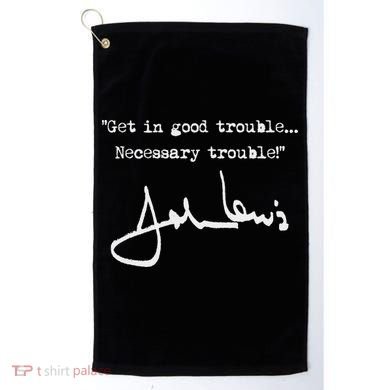 Get In Good Necessary Trouble John Lewis Golf Towel