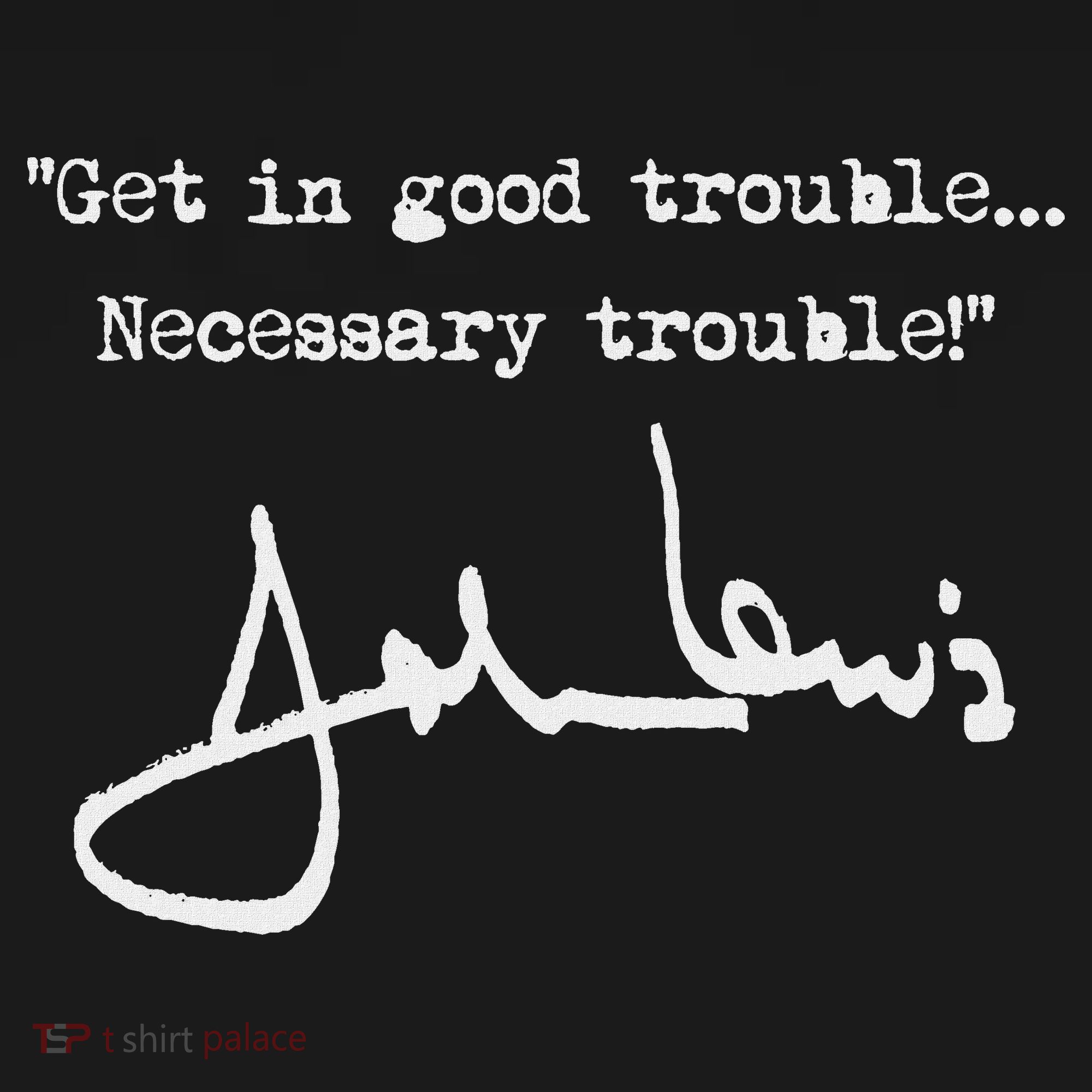 Get In Good Necessary Trouble John Lewis Kids Sweatshirt