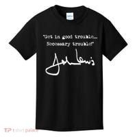 Get In Good Necessary Trouble John Lewis Kids T-Shirt thumb 0