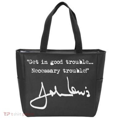 Get In Good Necessary Trouble John Lewis Tote Bag