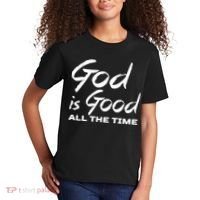 God Is Good All The Time Funny Christian Kids T-Shirt thumb 2