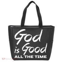 God Is Good All The Time Funny Christian Tote Bag thumb 0