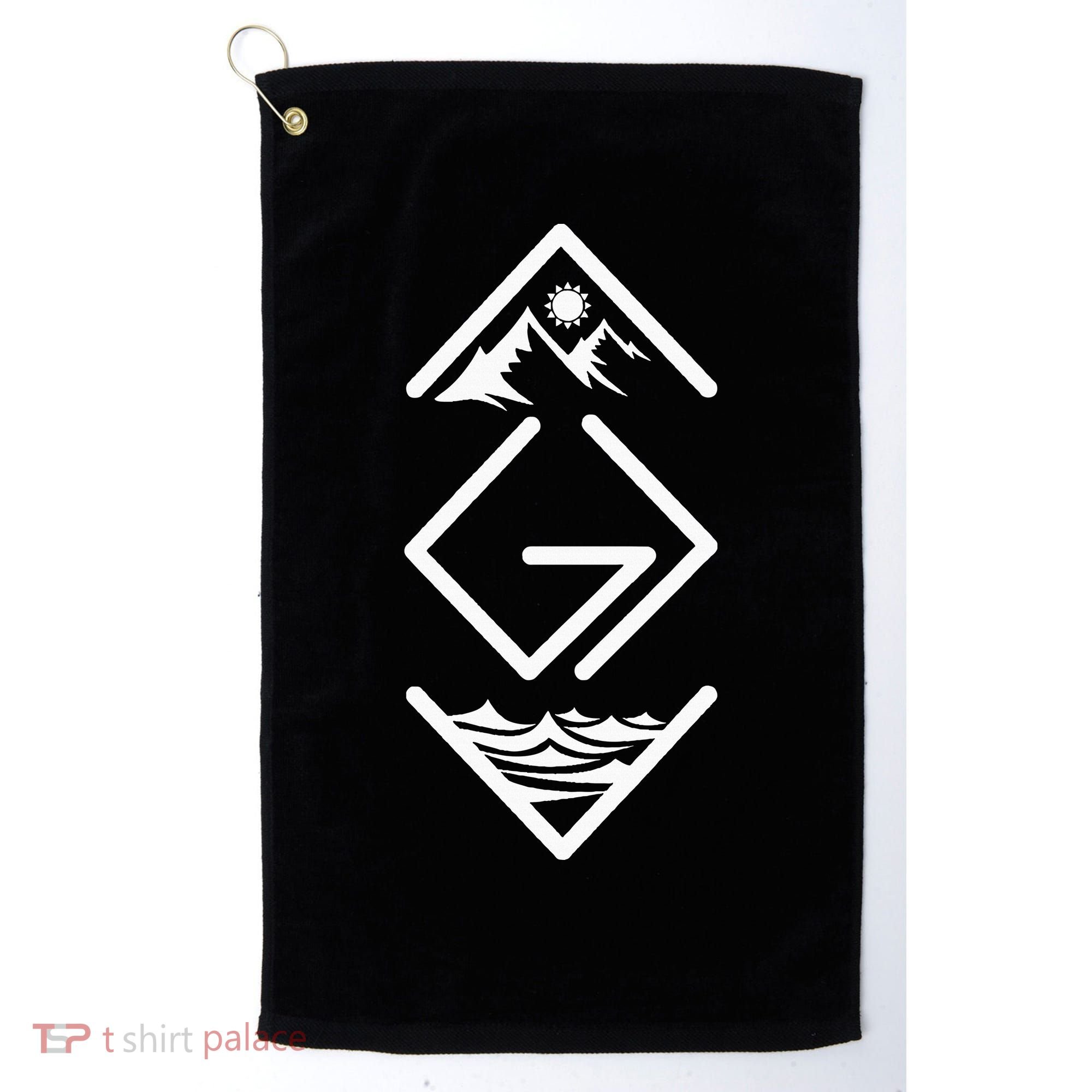 God Is Greater Than The Highs And Lows; Ups And Downs Golf Towel
