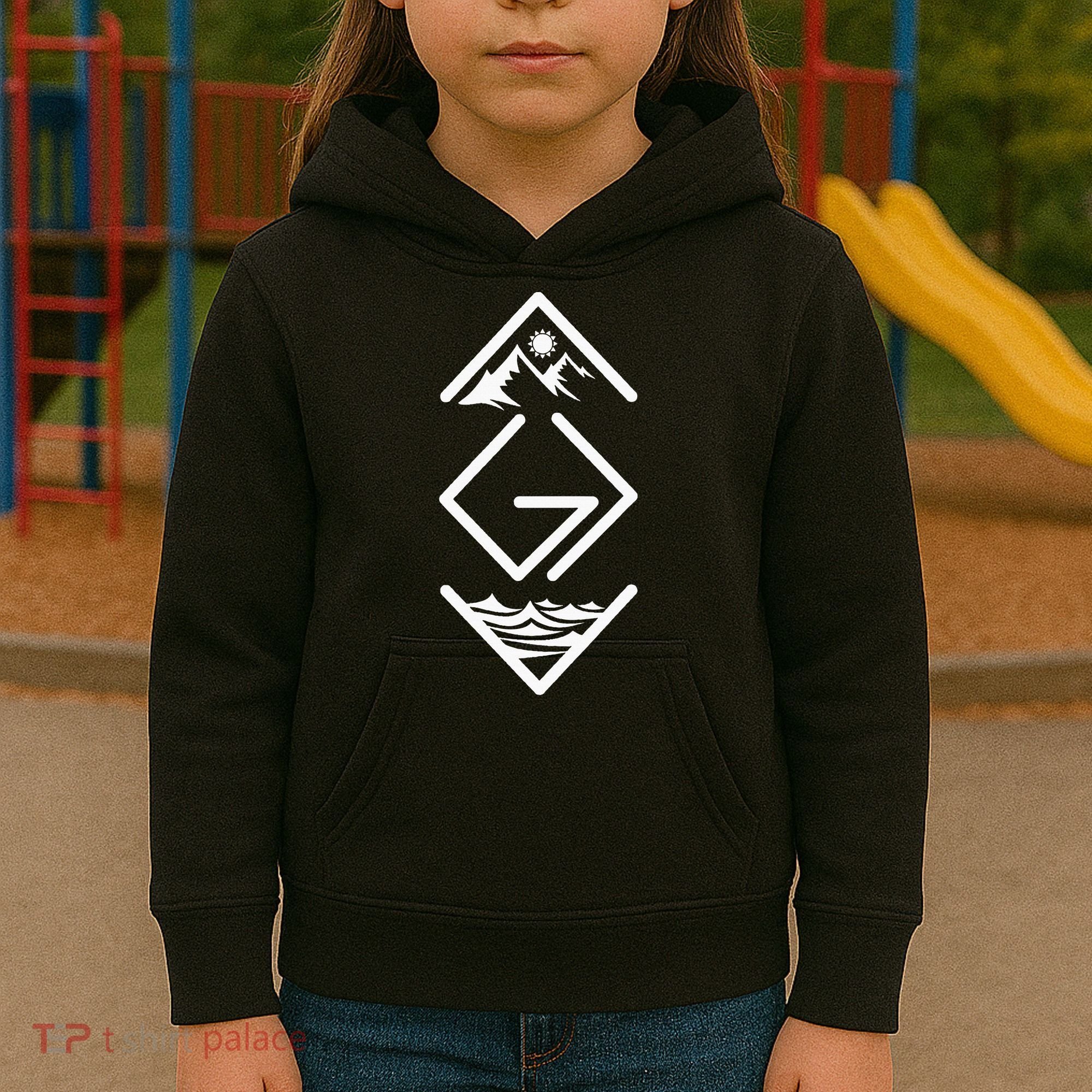 God Is Greater Than The Highs And Lows; Ups And Downs Kids Hoodie