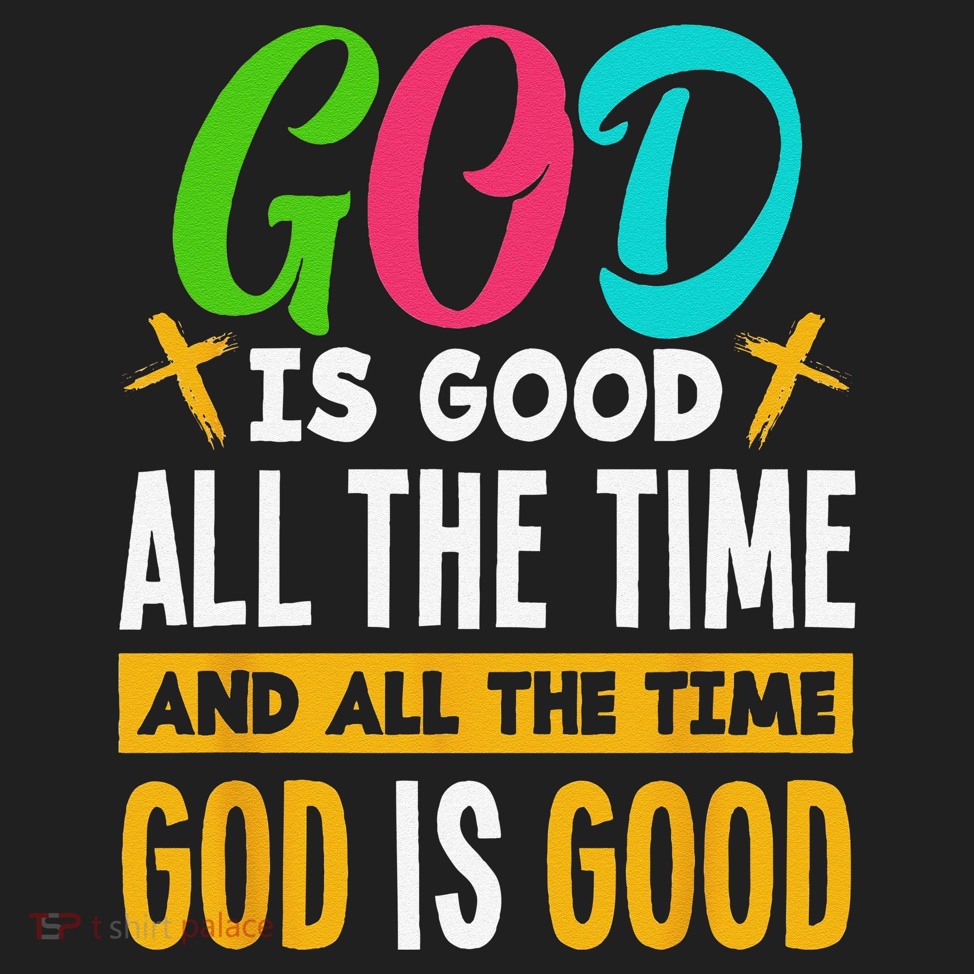 God Is Good All The Time Jesus Christ Christian Gift Beanie