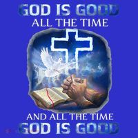 God Is Good All The Time Christian Cross Jesus Quote Women's Tank Top thumb 5