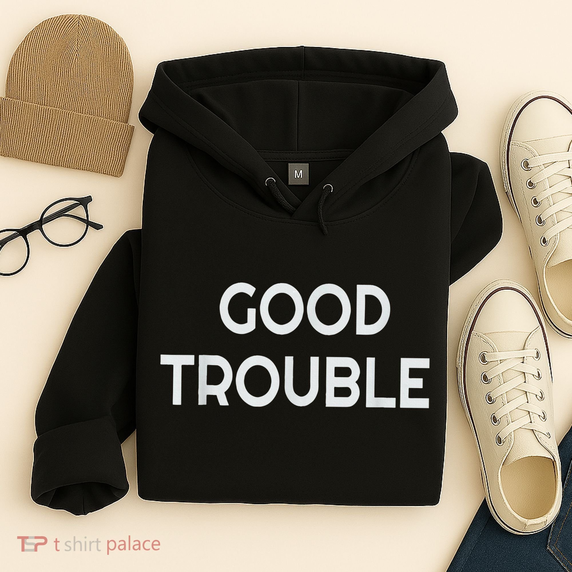 Get In Good Necessary Trouble Hoodie