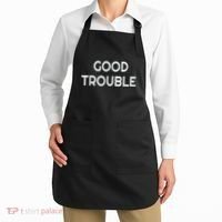 Get In Good Necessary Trouble Apron thumb 2