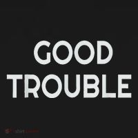 Get In Good Necessary Trouble Pajama Set thumb 2