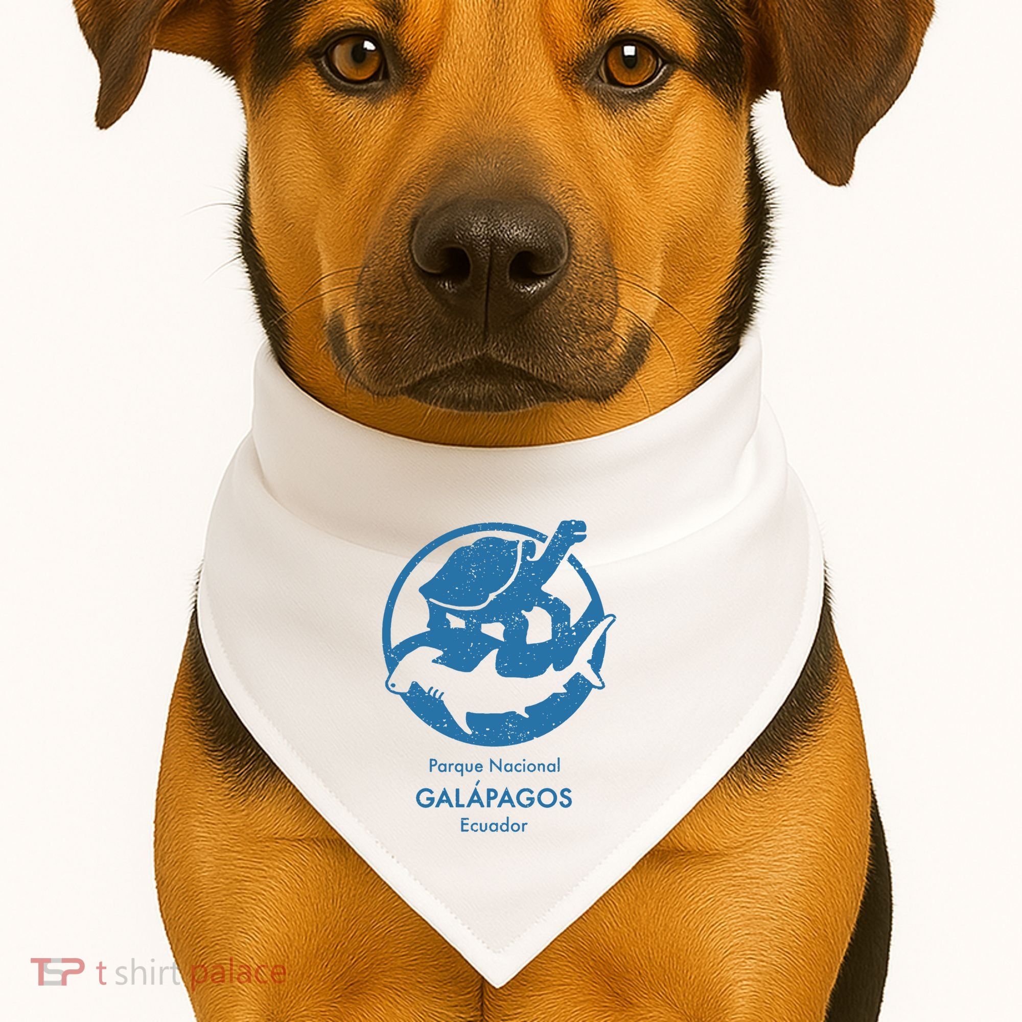 Galapagos Island USA-Made Doggie Bandana