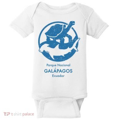 Galapagos Island Baby Bodysuit