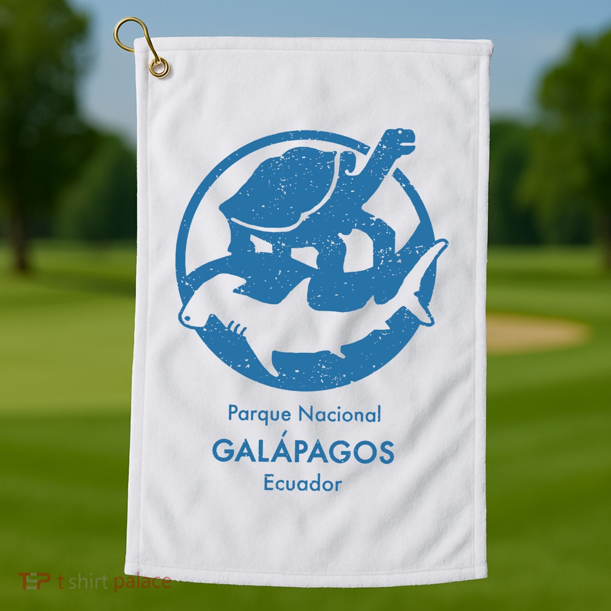 Galapagos Island Golf Towel