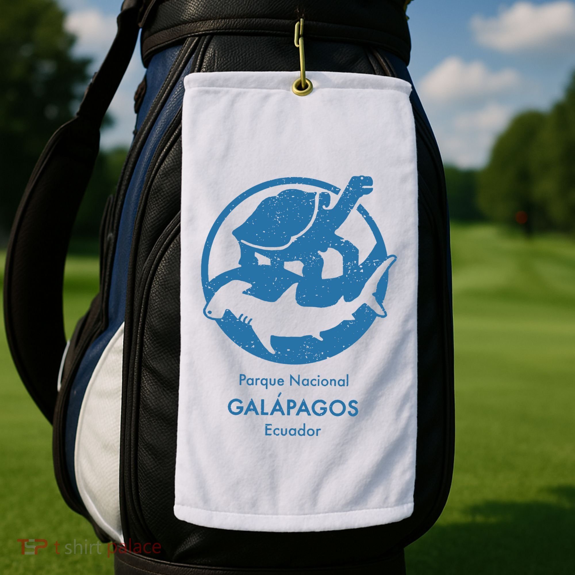 Galapagos Island Golf Towel
