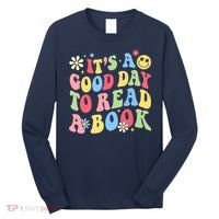 Groovy It's Good Day To Read Book Library Reading Lover Long Sleeve Shirt thumb 0