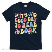 Groovy It's Good Day To Read Book Library Reading Lover T-Shirt thumb 0