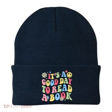 Groovy It's Good Day To Read Book Library Reading Lover Beanie