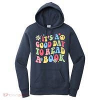 Groovy It's Good Day To Read Book Library Reading Lover Women's Hoodie thumb 0