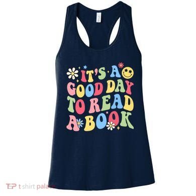 Groovy It's Good Day To Read Book Library Reading Lover Women's Tank Top