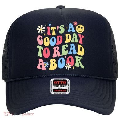 Groovy It's Good Day To Read Book Library Reading Lover Hat