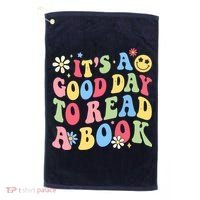 Groovy It's Good Day To Read Book Library Reading Lover Golf Towel thumb 0