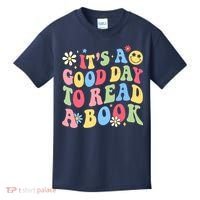 Groovy It's Good Day To Read Book Library Reading Lover Kids T-Shirt thumb 0