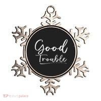 Get In Good Necessary Trouble For Social Justice Ornament thumb 0