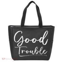 Get In Good Necessary Trouble For Social Justice Tote Bag thumb 0