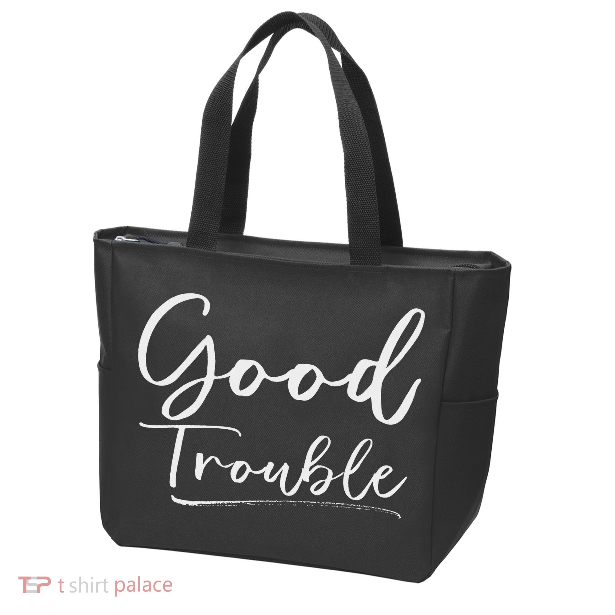 Get In Good Necessary Trouble For Social Justice Tote Bag