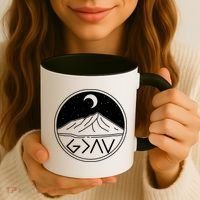 God Is Greater Than High And Lows Mountain Camping Coffee Mug thumb 3