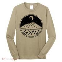 God Is Greater Than High And Lows Mountain Camping Long Sleeve Shirt thumb 0