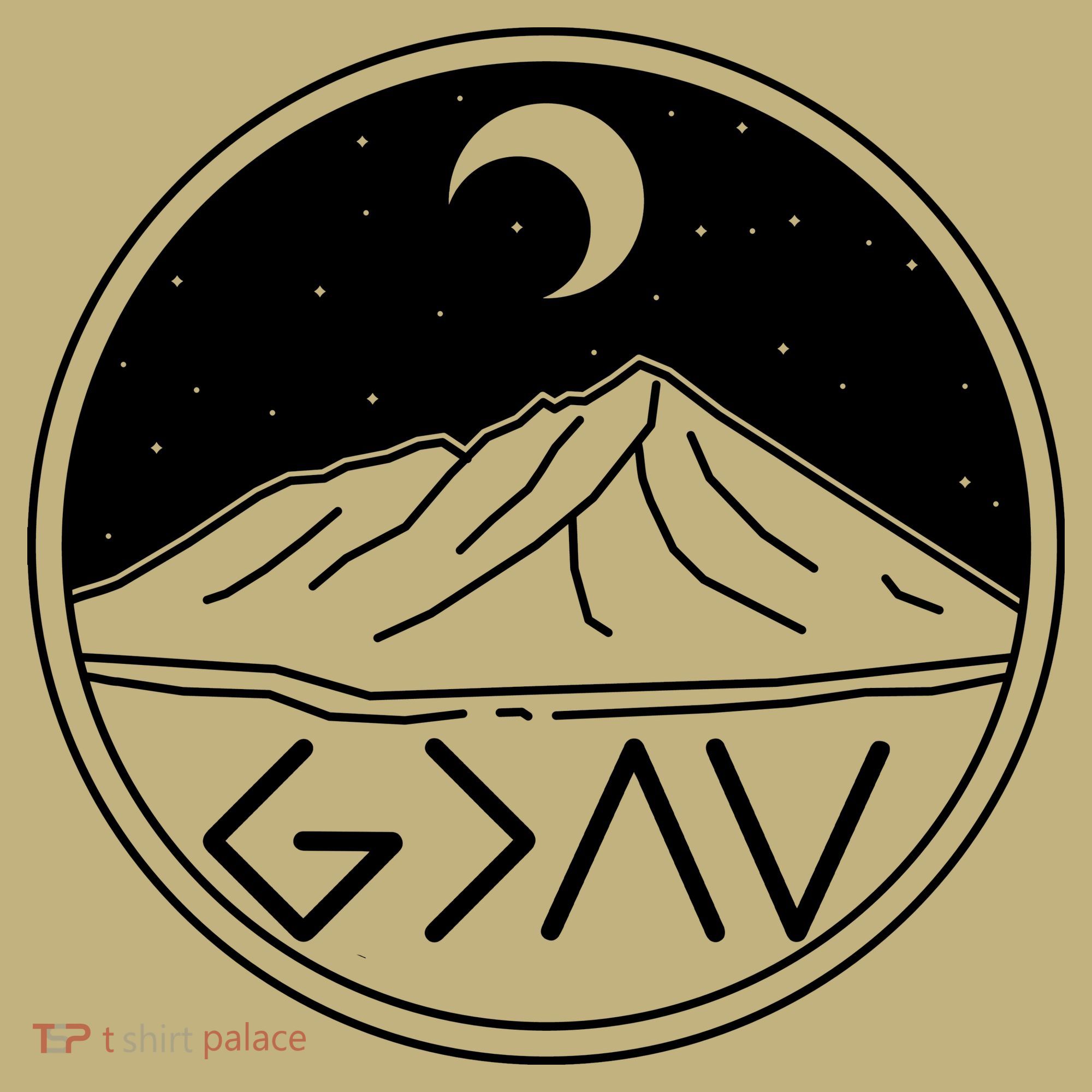 God Is Greater Than High And Lows Mountain Camping Mousepad