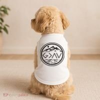 God Is Greater Than The High And Lows Graphic Inspirational Christian Mountain Doggie Tank thumb 2