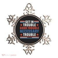 Get In Good Necessary Trouble John Lewis Protest Ornament thumb 0