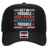 Get In Good Necessary Trouble John Lewis Protest Hat thumb 0