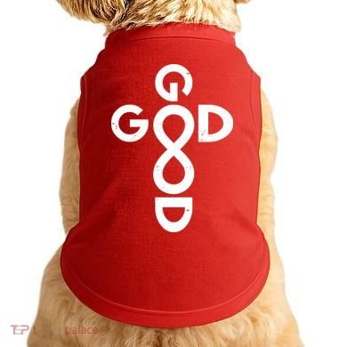 Good Is Good Cross Jesus Logo Doggie Tank