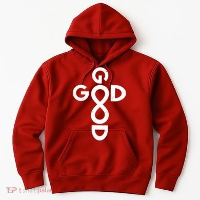 Good Is Good Cross Jesus Logo Hoodie
